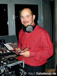 Salsa im Tanzhaus NRW, Düsseldorf: DJ Estefan